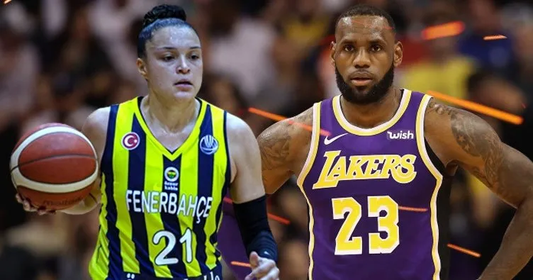LeBron James’ten Fenerbahçe Safiportlu Kayla McBride paylaşımı