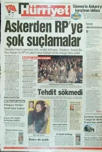 28 Şubat böyle gerçekleşti! İşte 'Postmodern darbe'nin utanç manşetleri...