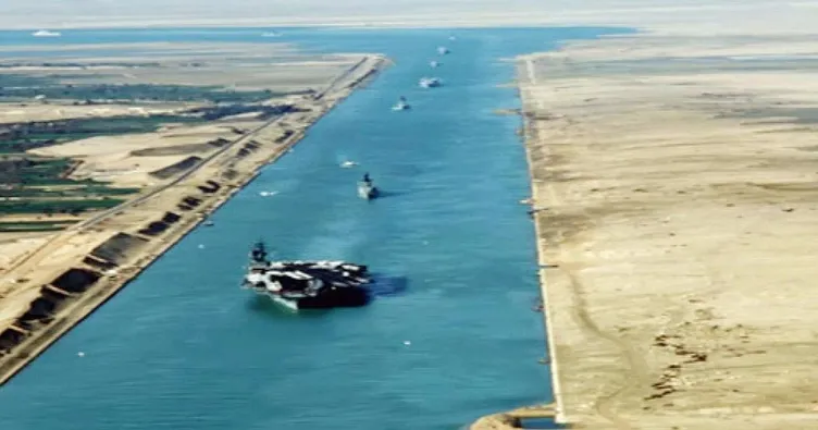 Kanal kapandı yükler yolda kaldı