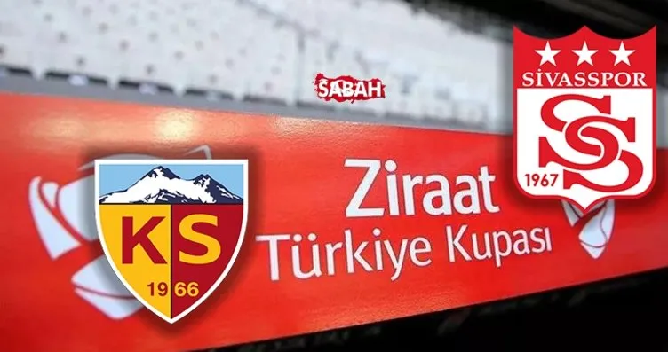 Kayserispor Sivasspor maçı canlı izle! Ziraat...
