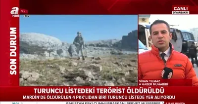Turuncu listedeki terörist öldürüldü!