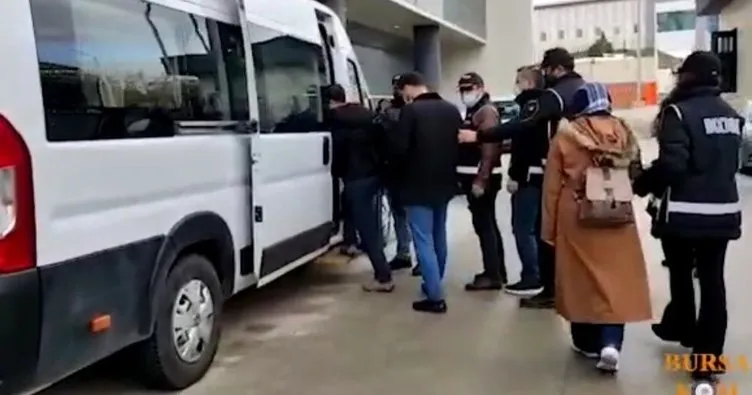 Bursa’da gaybubet evlerine şok operasyon: 7 firari FETÖ’cü gözaltında