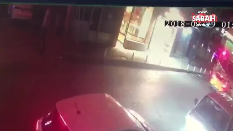 Kağıthane'de cinayet anı kamerada