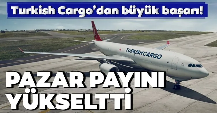 Dünyada taşınan 20 hava kargodan 1’i Turkish Cargo’dan oldu