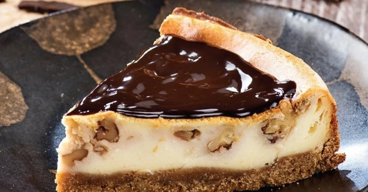 cikolatali ve cevizli cheesecake yemek tarifleri haberleri