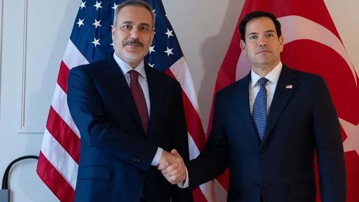 Dışişleri Bakanı Fidan, ABD Dışişleri Bakanı Rubio ile bir araya geldi Dışişleri Bakanı Fidan, ABD Dışişleri Bakanı Rubio ile bir araya geldi