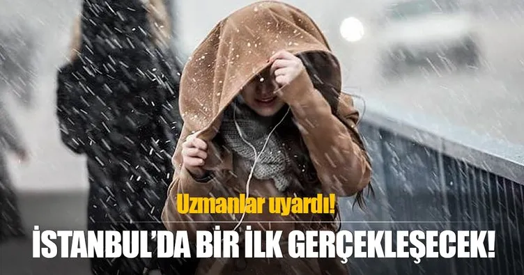 İstanbul’da uzun yıllar sonra Aralık ayının ilk haftası kar yağacak
