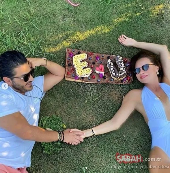 Ebru Şallı ile eşi Uğur Akkuş’un helikopterde romantik anları! Ebru Şallı aşk paylaşımlarına yenisini ekledi...