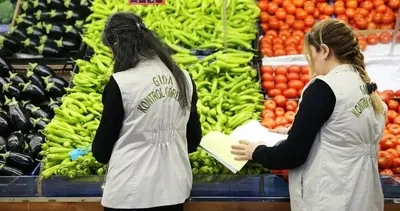 ’Pestisit yok’ diyen market yakayı ele verdi: 1,1 milyon TL ceza kesildi