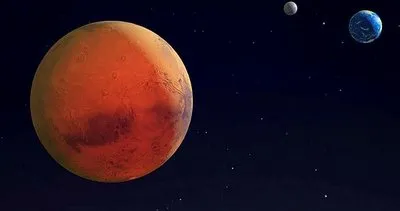 Google Mars haritasında bulundu! Savaş gemisini Dünya’dan Mars’a götürdüler!