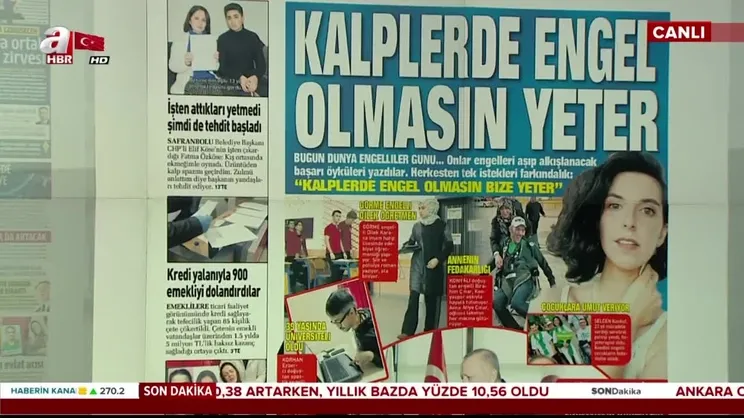 Yeter ki kalplerde engel olmasın