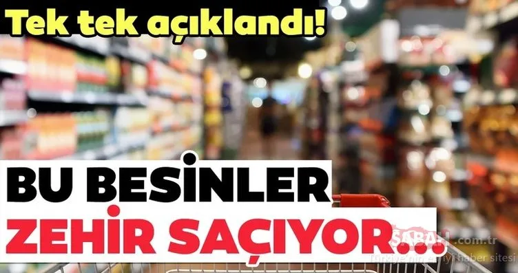 Uzmanlar kansere sebep olan besinleri açıkladı!