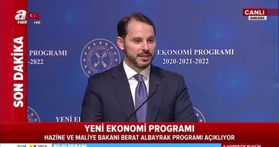 Bakan Berat Albayrak Yeni Ekonomi Programı’nı açıkladı!