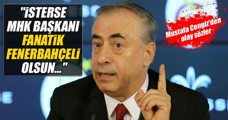 Mustafa Cengiz Galatasaray olarak ağlak bir toplum değiliz