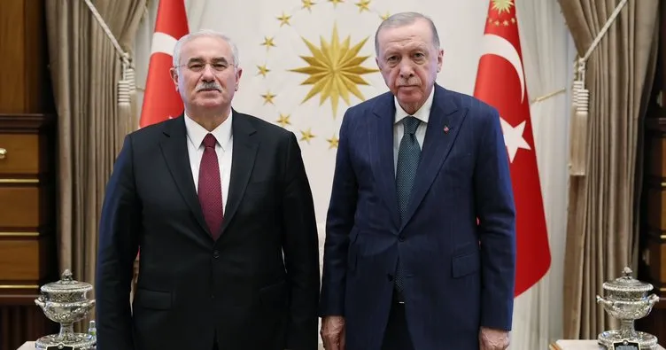 Başkan Erdoğan, eski Yargıtay Başkanı Akarca’yı kabul etti