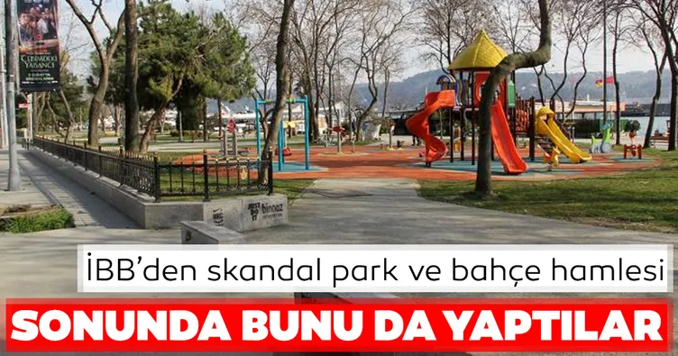 İBB, park alanlarını satışa çıkardı