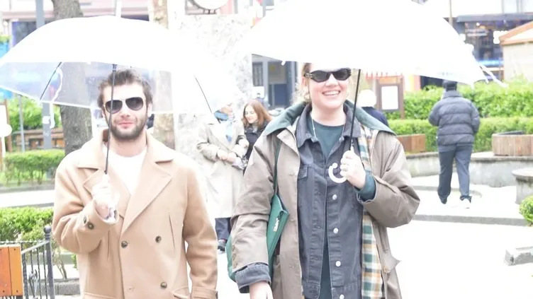 Taze aşıklar İstanbul’un tozunu attırdı! Yağız Can Konyalı ve Derya Şensoy’dan romantik pozlar...