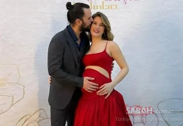 Ünlü oyuncu Burcu Biricik ilk kez minik kızını paylaştı! İşte 9 aylık Luna!