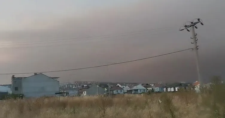 Bursa’yı duman kapladı havadan kül yağdı