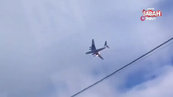 Rusya'da 15 kişiyi taşıyan askeri nakliye uçağı düştü | Video