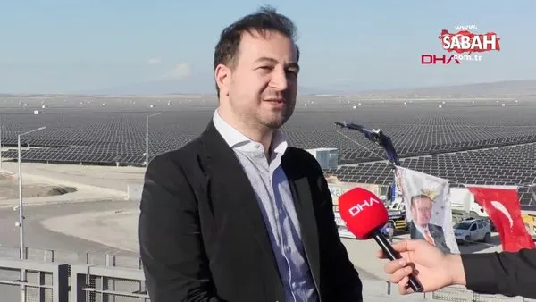 Kalyon Karapınar Güneş Enerji Santrali, 2 milyon kişinin evsel elektrik ihtiyacını karşılayacak | Video
