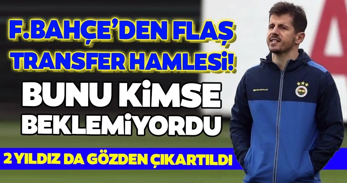 Fenerbahce De Son Dakika Gelismesi Bunu Kimse Beklemiyordu Spor Haberleri