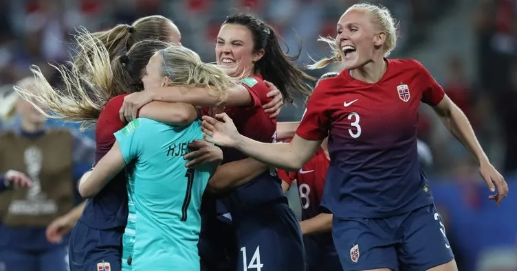 FIFA Kadınlar Dünya Kupası Norveç çeyrek finalde