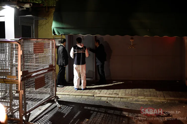 Konsoloslukta arama bitti! Polislerin üzerinde kırmızı lekeler