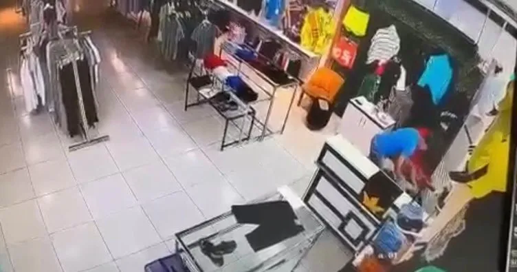 Mersin’de mağazada genç kızı darp eden şahıs tutuklandı