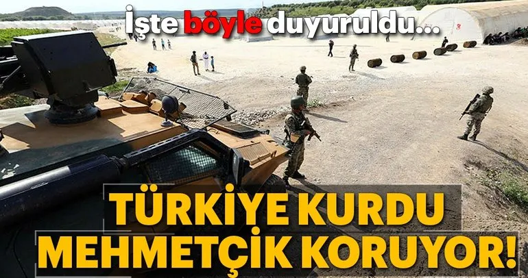 Türkiye kurdu Mehmetçik koruyor! TSK o görüntüleri paylaştı