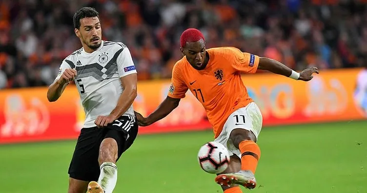 Ryan Babelli Hollanda, Almanya’yı üç golle geçti