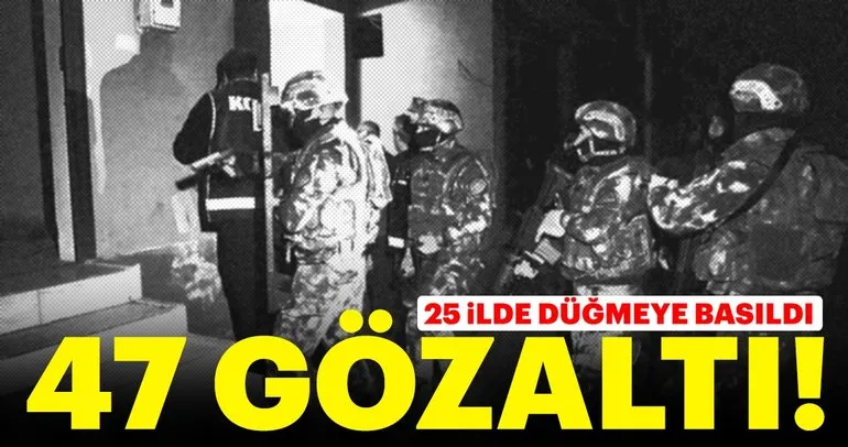 FETÖ’nün askeri mahrem yapılanmasına operasyon: 47 gözaltı