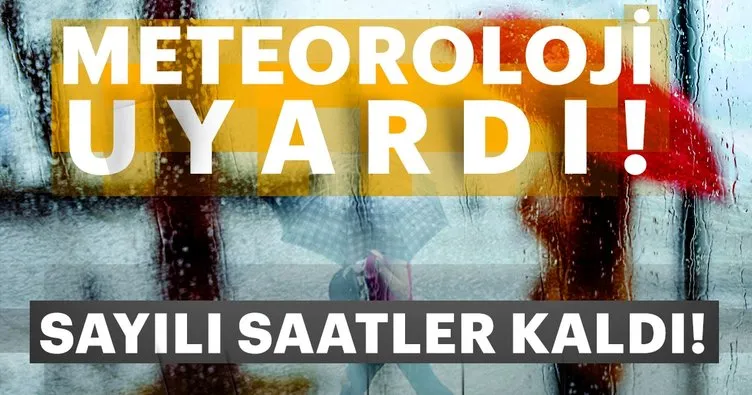 Meteoroloji’den son dakika hava durumu uyarısı! İstanbullular dikkat... Yağış uyarısı geldi