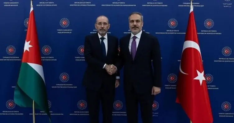 Bakan Fidan Ürdünlü mevkidaşıyla görüştü