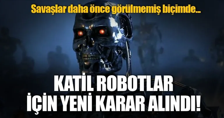Katil robot boykotu sona erdi