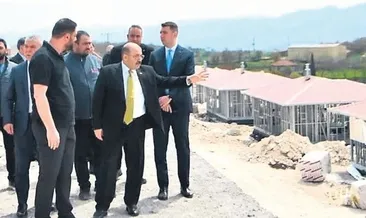 Tatil köyü değil TOKİ’nin deprem evleri