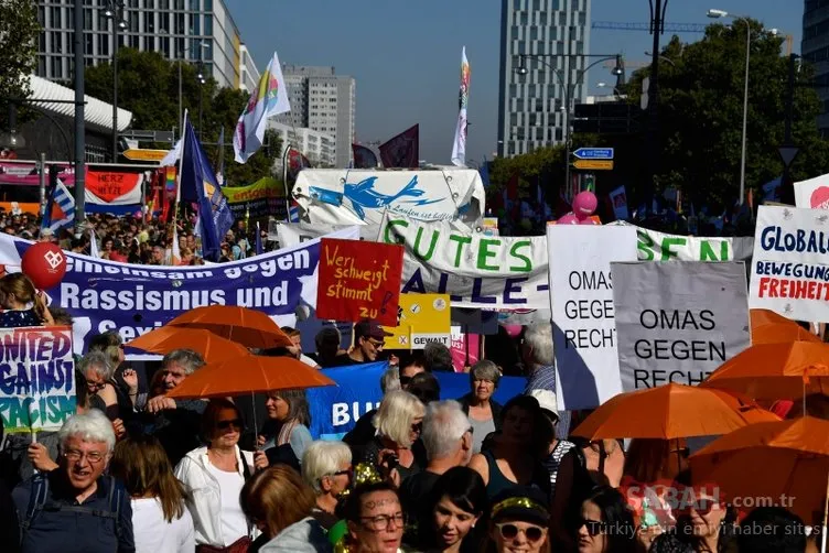 Almanya’da büyük protesto