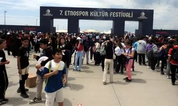 Etnospor Festivali'ne geleneksel el sanatları damgasını vurdu #istanbul