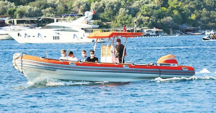 Sosyetenin gözdesi deniz taksiler