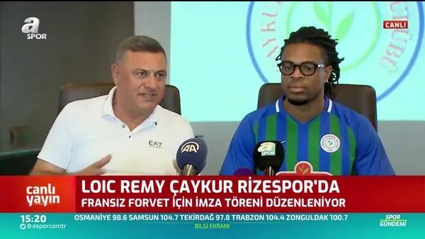 Loic Remy Çaykur Rizespor'a imzayı attı
