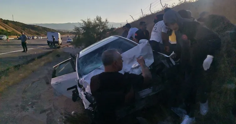 Bingöl’de trafik kazası: 1 ölü, 2 yaralı