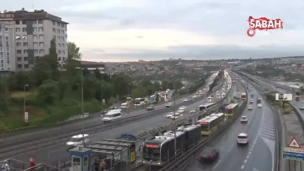 Beklenen yağmur İstanbul’da etkili olmaya başladı | Video