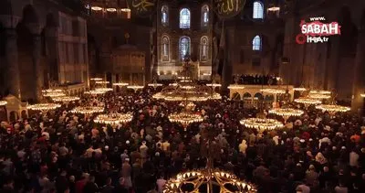 Ayasofya Camii’nde bayram namazı | Video