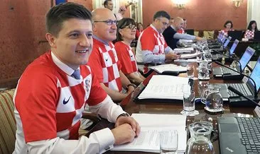 Hırvatistan’da bakanlar kurulu formayla toplandı