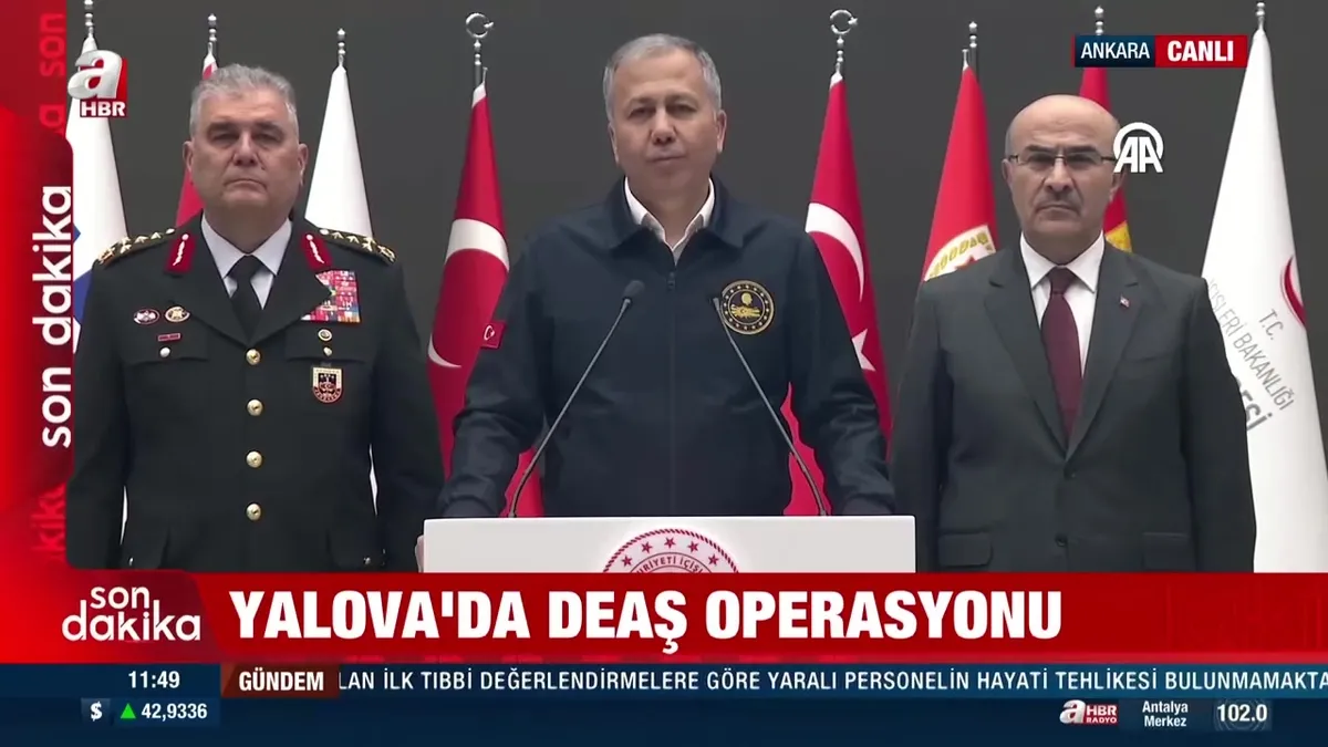 SON DAKİKA | Bakan Yerlikaya: Yalova’daki DEAŞ operasyonunda 3 polisimiz şehit oldu videosunu izle SON DAKİKA | Bakan Yerlikaya: Yalova’daki DEAŞ operasyonunda 3 polisimiz şehit oldu videosunu izle