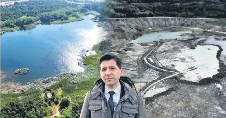 İBB Mavi Göl’deki doğal yaşamı yok etti