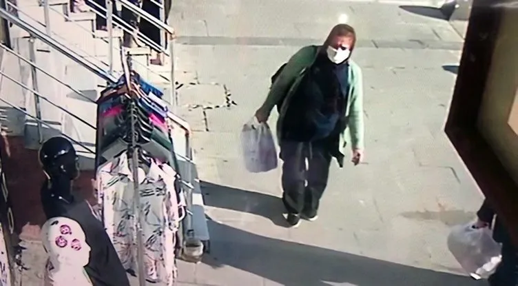 Arnavutköy’de hırsızlık yaptığı mağazaya tekrar geldi fotoğrafıyla karşılaştı