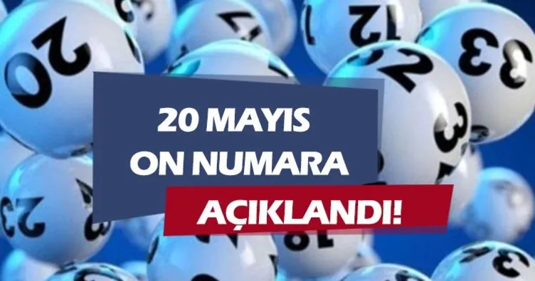 ON NUMARA SONUÇLARI AÇIKLANDI! 💥 İşte, 20 Mayıs 2024 On Numara çekiliş sonuçları tıkla-sorgula ekranı!