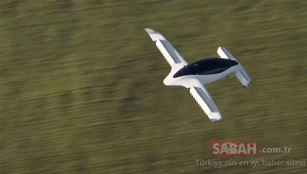 Uçan taksi saatte 100 km hızı aştı