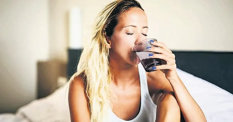 Yatmadan önce su için!